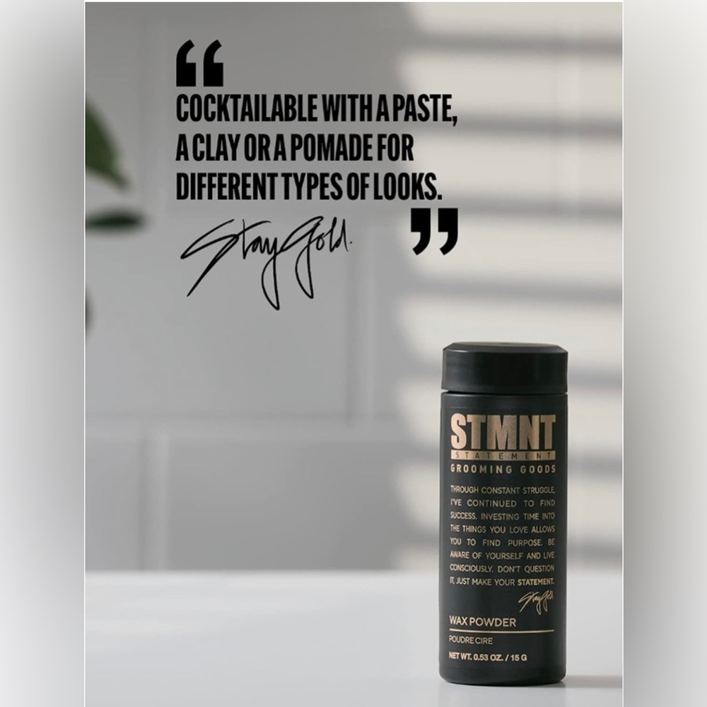 Wax Powder, 0.53 oz | Semi-Matte Finish |